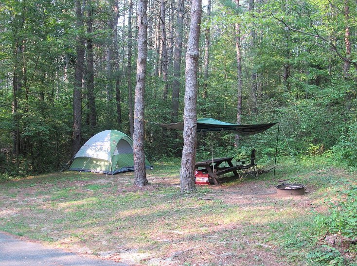 Otter River State Forest Entrance, Massachusetts, USA